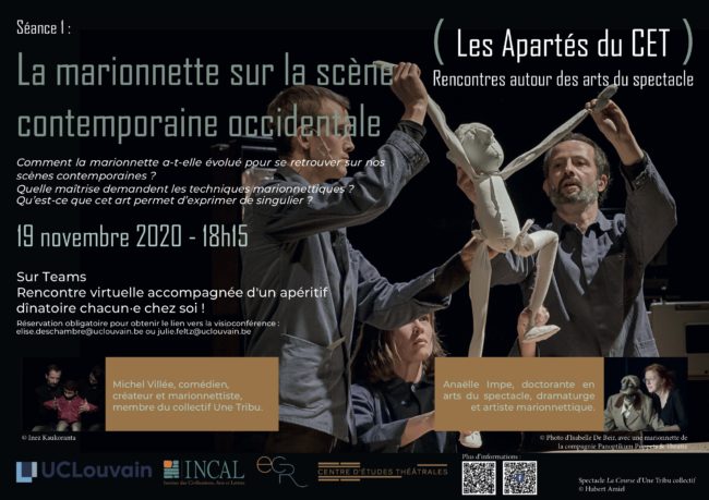 Les Apartés du CET – La marionnette sur la scène contemporaine