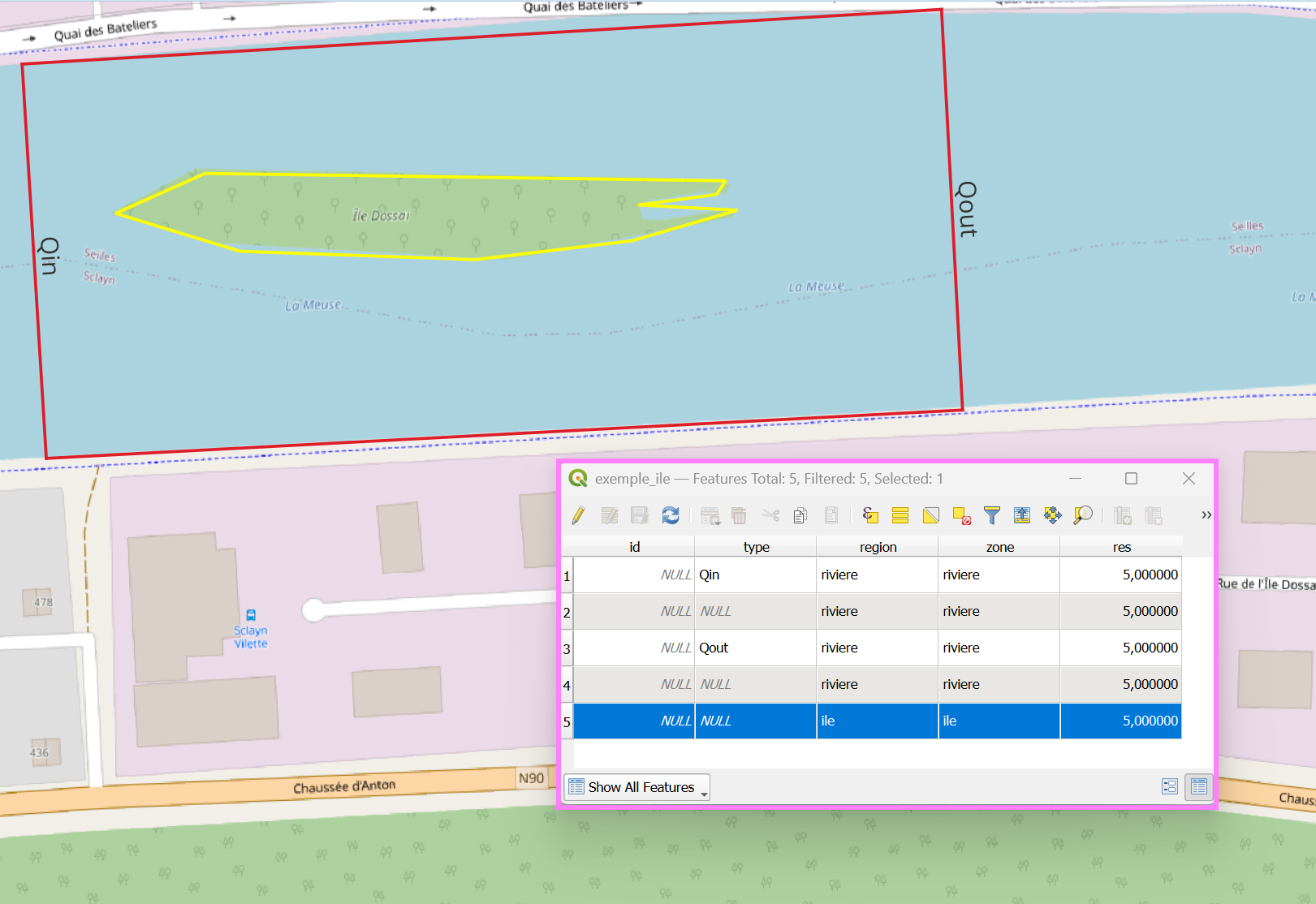 Island example