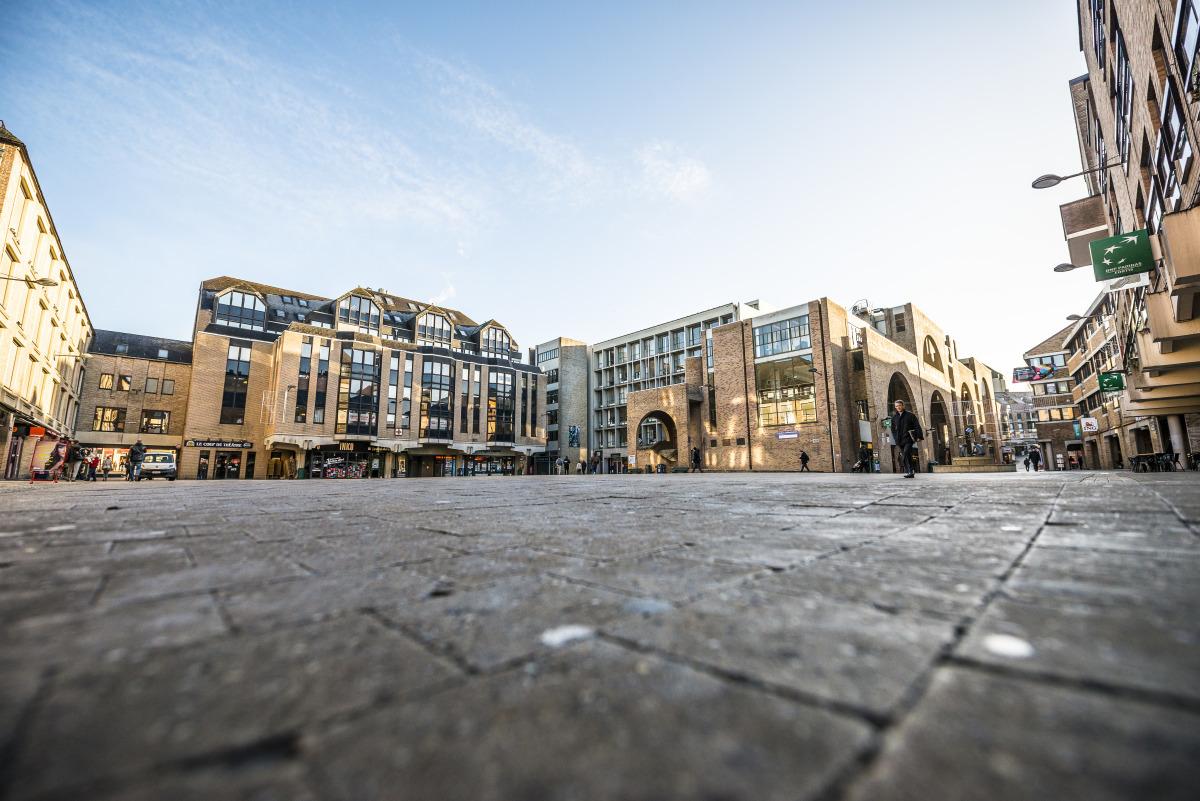 Place de l'Universite in Louvain-la-Neuve