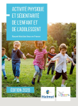 Report Card 2020 : activité physique et sédentarité de l'enfant