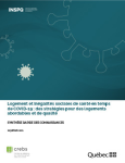 Logement et inégalités sociales de santé en temps de COVID-19 : des stratégies pour des logements abordables et de qualité