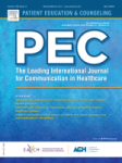 Patient Education and Counseling, Vol. 105 issue 4 - April 2022