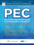 Patient Education and Counseling, Vol. 105 issue 5 - May 2022