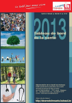 Santé en Hainaut, n° 8 - Santé en Hainaut n°8 - Tableau de Bord de la Santé 2013