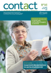 Contact, La revue de l'aide et des soins à domicile, n° 141 - Novembre-Décembre-Janvier 2015 - Logement des personnes en perte d'autonomie