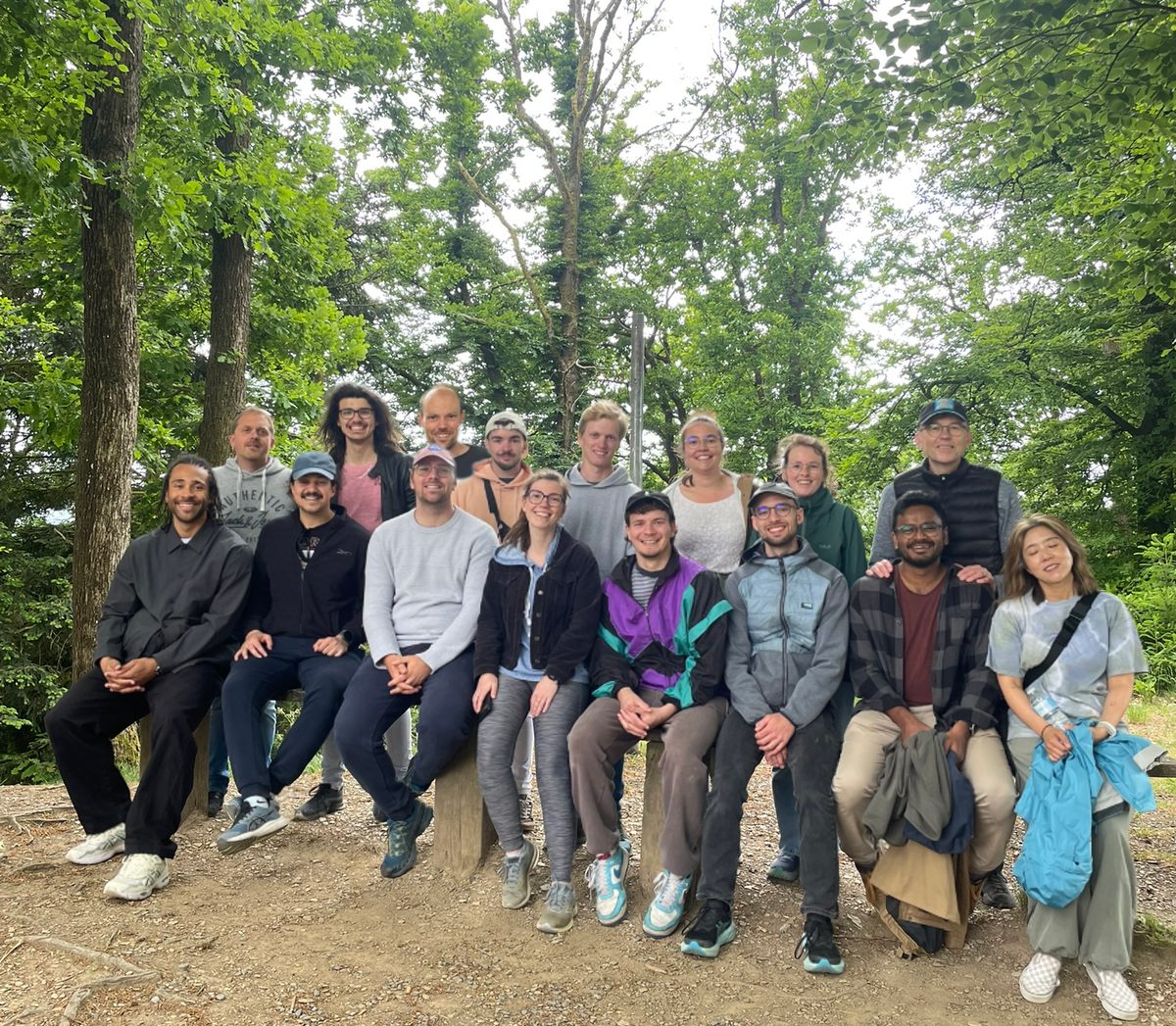 Picture of the members of the SensMoTion Lab during a retreat