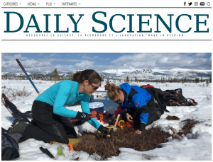 Interview Daily Science from the WeThaw team in Alaska