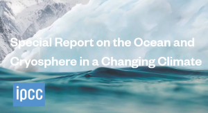 Special IPCC Report on the Ocean and Cryosphere in a Changing Climate